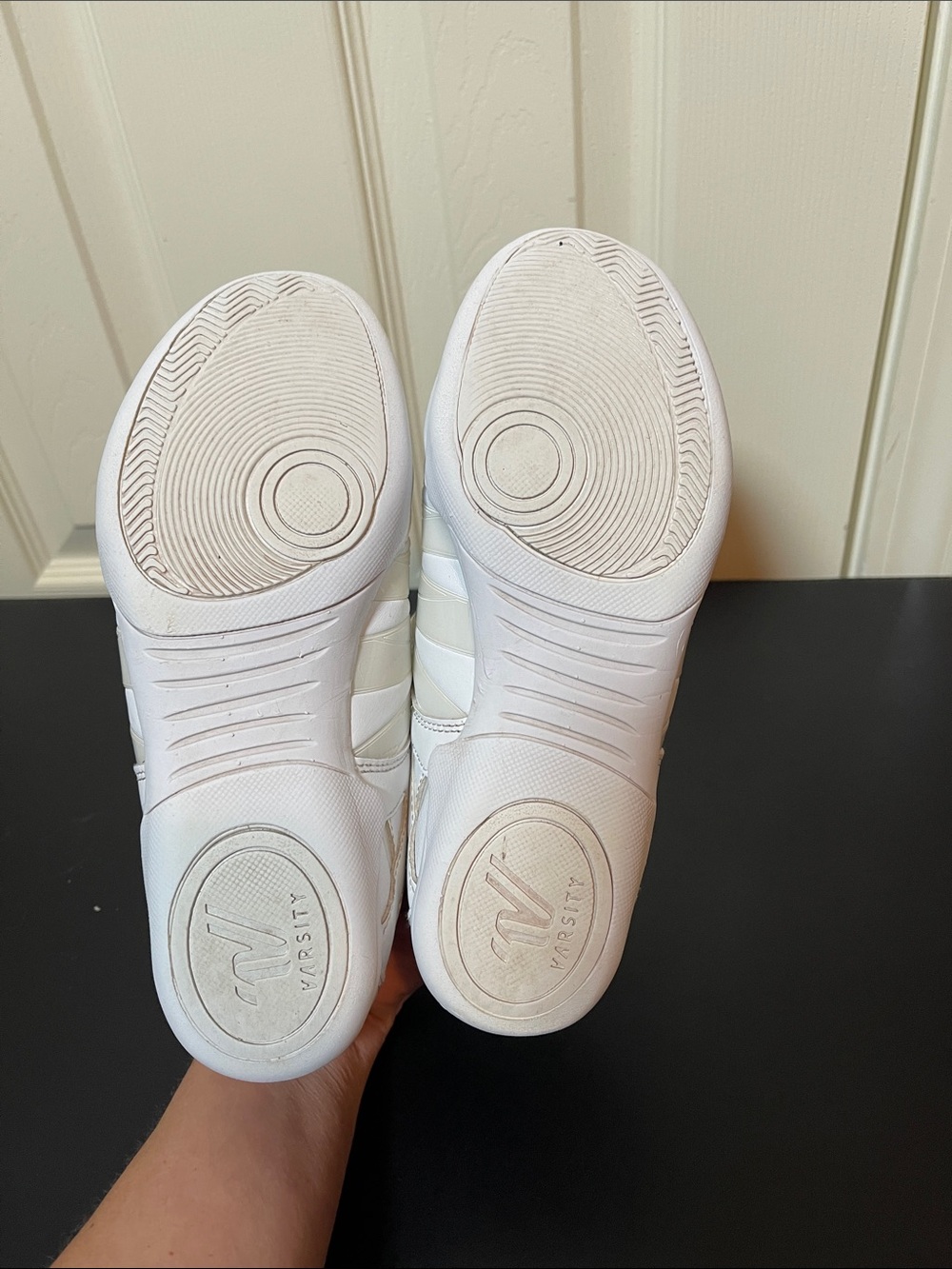 Varsity Kids White Lace-Up Sneakers - Picture 7 of 7